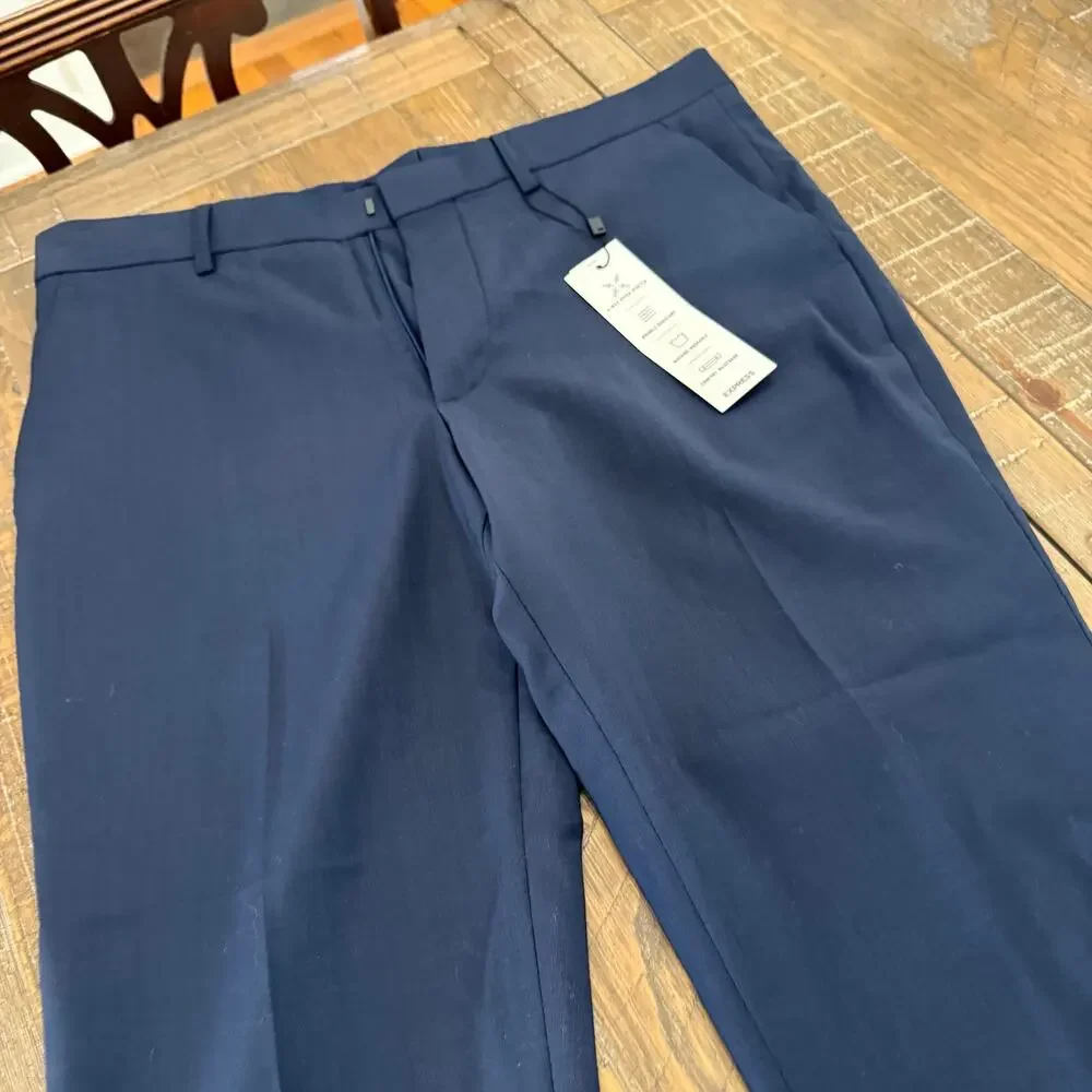 Brand new with tags express men navy blue suit set- pants and jacket